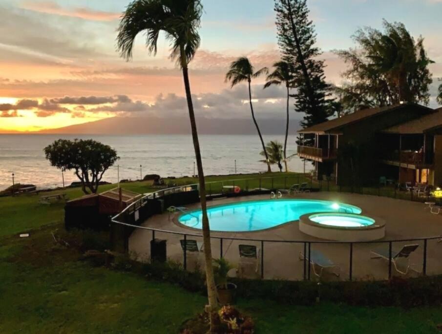 Coral Cove-Poolside Condo And Panoramic Ocean View Kahana Ngoại thất bức ảnh